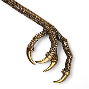 Oiseau griffe pendentif, bronze