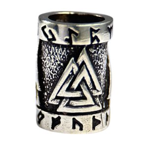 (Not Just) Beard Bead with Walknut, argent