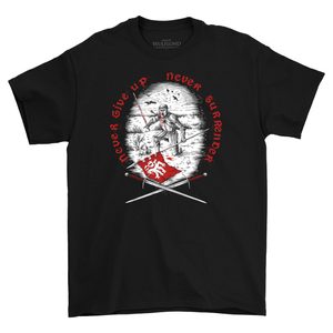 NEVER GIVE UP, T-shirt
