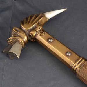Italian war hammer - Beast, medieval replica of 14th century, Da Carrara