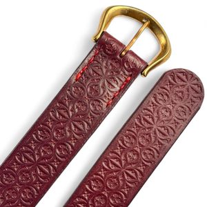 GOTHICA motif médiéval, ceinture en cuir