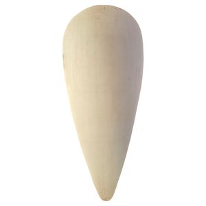 Almond shield - early medieval, wooden base