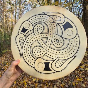 Shamanic drum, 40 cm - Viking drum