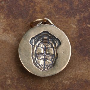 ZEUS, Greek God, pendant bronze