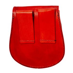 VENDEL, Viking Leather Bag, red