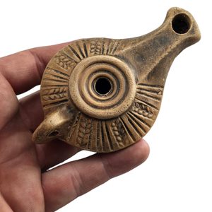 ROMAN OIL LAMP, Republican, lantern