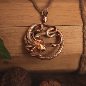 MEDUSA, ANTIQUE, BRONZE, PENDANT - PENDANTS, NECKLACES{% if kategorie.adresa_nazvy[0] != zbozi.kategorie.nazev %} - JEWELLERY - BRONZE, ZINC{% endif %}