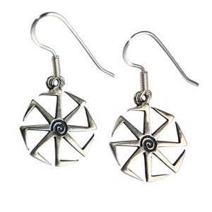 KOLOVRAT, silver earrings
