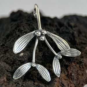 Druid Mistletoe, pendant, silver