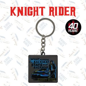 KNIGHT RIDER METAL KEYCHAIN 40TH ANNIVERSARY LIMITED EDITION - KNIGHT RIDER{% if kategorie.adresa_nazvy[0] != zbozi.kategorie.nazev %} - PRODUITS SOUS LICENCE – FILMS, JEUX, SÉRIES{% endif %}