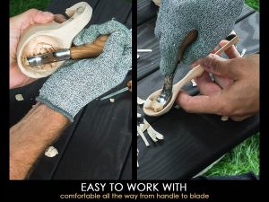 Set of palm carving chisels SC05