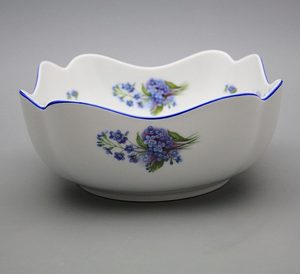 SALAD BOWL, FORGET-ME-NOT, CZECH PORCELAIN - ACCESSOIRES DE CUISINE{% if kategorie.adresa_nazvy[0] != zbozi.kategorie.nazev %} - VERRE ET CÉRAMIQUE{% endif %}