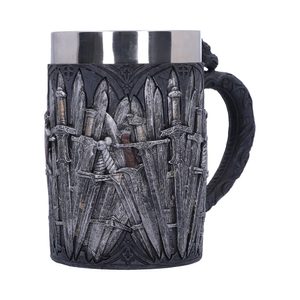 Medieval Sword Dragon Tankard Gothic Fantasy Mug