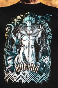 MORANA - déesse de la mort, T-shirt hommes, coloré
