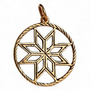 ALATYR - Star of Rod, bronze pendant