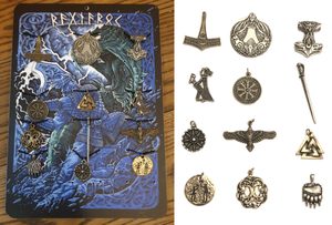 VIKING AMULETS 12 PIECES AND A PRESENTATION BOARD, DISCOUNTED SET - WHOLESALE LOTS{% if kategorie.adresa_nazvy[0] != zbozi.kategorie.nazev %} - WHOLESALE LOTS{% endif %}