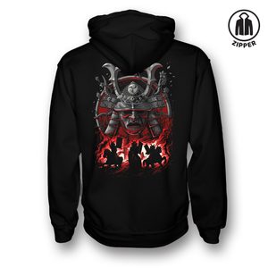 SAMURAI hoodie zipper