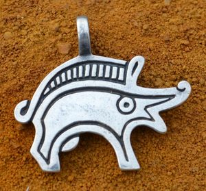 GERMANIAN BOAR PENDANT, Central Europe