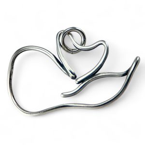 FOX, silver pendant