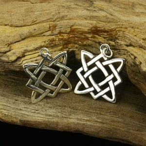 étoile de Svarog, pendentif en argent