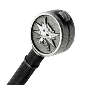 Geralt of Rivia’s Silver Sword, Wolf Medallion, foam replica