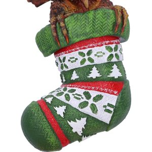 GREMLINS MOHAWK IN STOCKING HANGING ORNAMENT 12CM - GREMLINS{% if kategorie.adresa_nazvy[0] != zbozi.kategorie.nazev %} - LICENSED MERCH - FILMS, GAMES{% endif %}