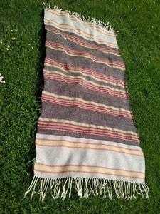 LORCAN, manteau de laine, tissage à la main