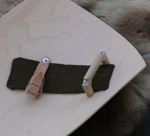 Gothic Shield, medieval, LARP version