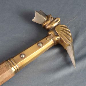 Italian war hammer - Beast, medieval replica of 14th century, Da Carrara