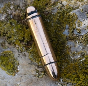 BULLET, 9MM LUGER, BRONZE PENDANT - MIDDLE AGES, OTHER PENDANTS{% if kategorie.adresa_nazvy[0] != zbozi.kategorie.nazev %} - JEWELLERY - BRONZE, ZINC{% endif %}