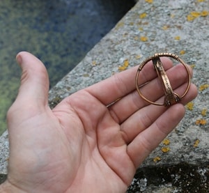 ANCIENT FIBULA, BROOCH  II. - COSTUME BROOCHES, FIBULAE{% if kategorie.adresa_nazvy[0] != zbozi.kategorie.nazev %} - JEWELLERY - BRONZE, ZINC{% endif %}