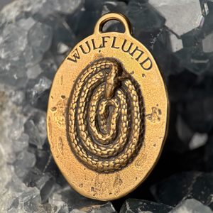 Wulflund, pendant, bronze - company merch