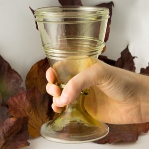Medieval goblet, 14th century, France