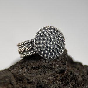 Bague Viking et Slave en argent
