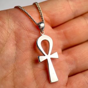 Ankh égyptien, pendentif, argent 925/1000