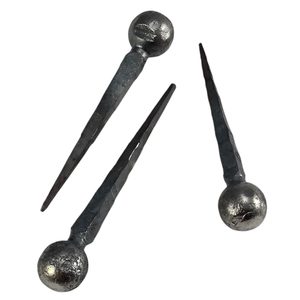 Forged nail, round head