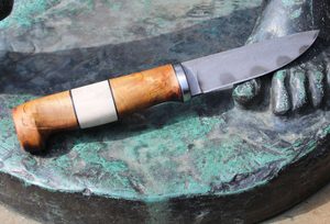 HEIMDALL, DAMASCUS STEEL KNIFE - KNIVES{% if kategorie.adresa_nazvy[0] != zbozi.kategorie.nazev %} - WEAPONS - SWORDS, AXES, KNIVES{% endif %}