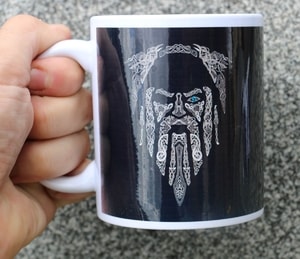 ODIN, MUG - MUGS, GOBLETS, SCARVES{% if kategorie.adresa_nazvy[0] != zbozi.kategorie.nazev %} - PAGAN DECORATIONS{% endif %}