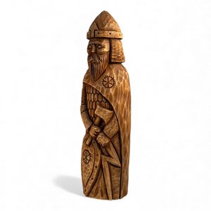 PERUN, hand carved statue