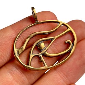 UDYAT the eye of Horus, bronze pendant
