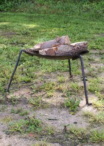 Fire Bowl with Removable Legs