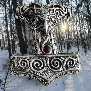 BIG THOR HAMMER from Skane - Sweden, Ag 925