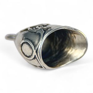 ASKA, massive silver viking pendant, Ag 925