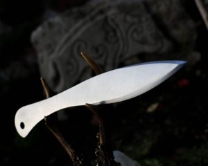 BOAR THROWING KNIFE POLISHED STEEL - 1 PIECE - SHARP BLADES - COUTEAUX DE LANCER{% if kategorie.adresa_nazvy[0] != zbozi.kategorie.nazev %} - ARMURERIE: LES ARMES{% endif %}