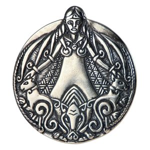 FREYA Viking Pendant Silver