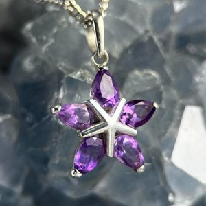 AMETARA, silver pendant, amethyst Ag 925/1000