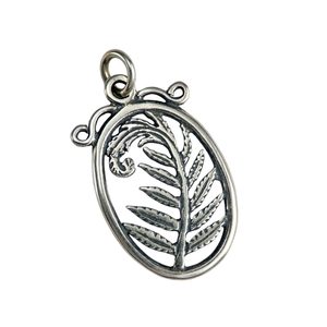 FERN, silver pendant