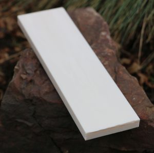 ELFORYN SUPER TUSK BLOCK -  ELEPHANT IVORY REPLICA 150X40X7MM - MATERIAL FÜR MESSERGRIFFE{% if kategorie.adresa_nazvy[0] != zbozi.kategorie.nazev %} - BUSHCRAFT, REENACTMENT, HANDWERK{% endif %}