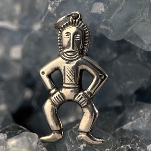MAN from Martynivka Treasure, silver pendant
