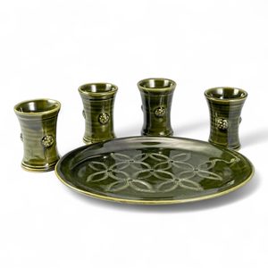Ceramic Shot Glass - set of 4